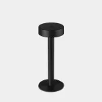 Portable IP65 Orbit Rechargeable Small Hole Cover LED 1.5W 3000K TOUCH DIMMING Black 109lm