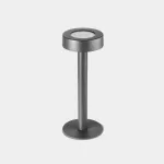 Portable IP65 Orbit Rechargeable Big Hole Cover LED 1.5W 3000K TOUCH DIMMING Urban grey 118lm