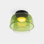 Surface-mounted ceiling light Levels Ceiling 2 Bodies Ø320mm + Ø220mm LED 28W SW 2700-3000-4000K PHASE CUT Black 2035lm