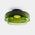 Surface-mounted ceiling light Levels Ceiling 2 Bodies Ø420mm + Ø320mm LED 28W SW 2700-3000-4000K PHASE CUT Black 2035lm