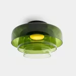 Surface-mounted ceiling light Levels Ceiling 3 Bodies Ø420mm + Ø320mm + Ø220mm LED 28W SW 2700-3000-4000K PHASE CUT Black 2035lm