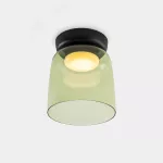 Surface-mounted ceiling light Levels 1 Body Ø220mm LED 28W SW 2700-3000-4000K PHASE CUT Black 2035lm