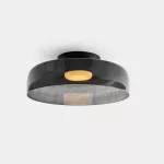 Surface-mounted ceiling light Levels Ceiling 1 Body Ø420mm LED 28W SW 2700-3000-4000K PHASE CUT Black 2035lm