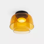 Surface-mounted ceiling light Levels Ceiling 2 Bodies Ø320mm + Ø220mm LED 28W SW 2700-3000-4000K PHASE CUT Black 2035lm