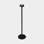 Floor lamp IP65 Orbit Rechargeable Big Hole Cover LED 1.5W 3000K TOUCH DIMMING Black 118lm