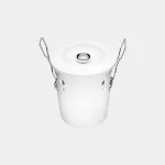 DALI2 recessed light and motion sensor. Detection diameter 5 m at 3 m height. Light range 0.5-2,000 lx. Direct DALI bus power 9 mA.