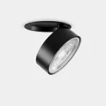 Recessed ceiling lights Kiva Recessed Ø95mm LED 14W 3000K CRI 92 22.7º ON-OFF Black IN IP20 / OUT IP43 1320lm
