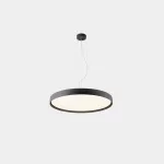 Pendant Luno Slim Pendant Medium 37.8W 3000K CRI 92 ON-OFF / DALI-2 / PUSH Black IP20 3956lm