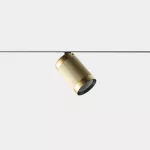 Low voltage Iris Projector Hoop 35º 5.7W 4000K CRI 92 ON-OFF Black/Gold 743lm