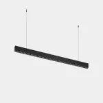 Lineal lighting system Infinite Slim Starter Pendant 1120mm 28.7W 3000K CRI 92 DALI-2/PUSH Black IP40 2949lm