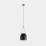 Pendant Attic Single Hexagonal Shape E27 Max. 15W Black 1085lm