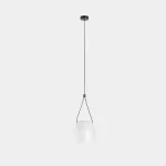 Pendant Attic Single Hexagonal Shape E27 Max. 15W White 1085lm