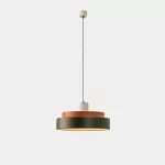Pendant Keops 2 Bodies Big E27 Max. 15W Multi-coloured 576lm