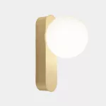Surface-mounted wall light Perlina LED 8.8W SW 2700-3000-4000K DALI-2 Matte gold 391lm