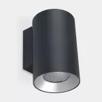 Surface-mounted wall light IP66 Cosmos ø144mm Double Emission LED 35W 3000K ON-OFF Urban grey 3434lm