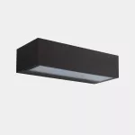 Surface-mounted wall light IP65 Nemesis Slim LED 8.8W SW 2700-3200-4000K ON-OFF Brown 830lm