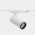Spotlight Strom Track ø80 24W 4000K CRI 92 Zoom 15-45º 0-10V Textured white 2412lm
