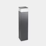 Bollard IP65 Cubik LED 650mm LED 17.5W SW 2700-3200-4000K ON-OFF Urban grey 1421lm