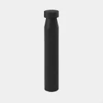 Bollard IP66 Rek 933mm 360º Emission LED 27W PC Amber ON-OFF Black 526lm