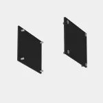 Infinite Slim Recessed End Cap White