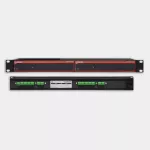 DMX RDM shunt and amplifier. 10 channels. Rack installation. 100-240 VAC.