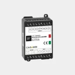 Casambi dimmer for LED strips and 12-24 VDC constant voltage products. 4 channels 4x5 A. Maximum 10 A. Power supply required. Suitable for tunable white, RGB and RGBW products.