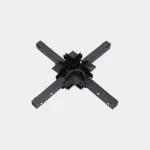 Accessory Track Hyperlink Recessed X joint Black