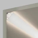 Profile Taglio di luce Indirect Double Corner 1m Aluminium