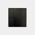 DALI2 black finish 4-function switch panel. Direct DALI bus power 10 mA.