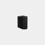 Surface-mounted wall light IP66 Max Medium Single Emission LED 8W 2200K ON-OFF Black 423lm