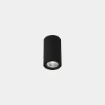 Surface-mounted ceiling light IP66 Max Medium LED 6.5W 2200K ON-OFF Black 403lm