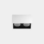 Surface-mounted ceiling light Multidir Evo Small Double Surface 38.4W 2700K CRI 92 ON-OFF White IP20 3870lm