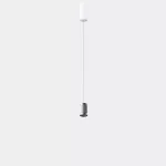 Pendant Iris Pendant Surface Big Hoop 7.5W 2700K CRI 92 ON-OFF White/Grey IP20 704lm