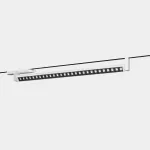 Lineal lighting system Infinite Slim Track 560mm 13.6W 3000K CRI 92 ON-OFF Textured white IP20 1497lm