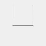 Pendant Geometric Lineal Mini 2m LED 41.5W 2700K ON-OFF Black 2419lm