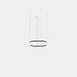 Pendant Geometric Square Mini 1000x1000mm LED 76W 4000K ON-OFF Gold 4978lm