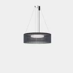 Pendant Scarlett Circular Individual ø930mm LED 55.1W 2700K ON-OFF Black 4111lm