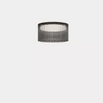 Surface-mounted ceiling light Scarlett Circular Individual ø530mm LED 55.1W 2700K ON-OFF GRIS 4111lm