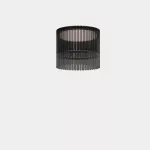 Surface-mounted ceiling light Scarlett Circular Tower ø530mm + ø530mm LED 55.1W 2700K ON-OFF GRIS 4111lm