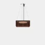 Pendant Scarlett Square Individual 730mm x 730mm LED 55.1W 2700K ON-OFF Ambar 4111lm