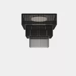 Surface-mounted ceiling light Scarlett Square Chandelier 930mm x 930mm + 730mm x 730mm + 530mm x 530mm LED 55.1W 2700K ON-OFF GRIS 4111lm