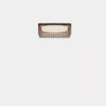 Surface-mounted ceiling light Scarlett Square Individual 530mm x 530mm LED 55.1W 2700K ON-OFF Ambar 4111lm