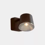 Surface-mounted wall light Drone Single LED 8.6W 2700K ON-OFF Brown 350lm