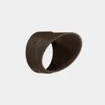 Accessory Max Base Big Inclined Visor Brown