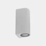 Surface-mounted wall light IP66 Eko Double Emission LED 12.2W 3000K PHASE CUT White 738lm