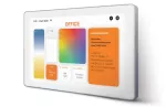 DALI2 7" White Controller Screen – up to 64 DALI2 devices, expandable to 256 with reference 71-C012-00-00, supports lighting scene and group control, time and date configurations, light and presence sensors, DALI2 multifunction switch panels. Air quality 
