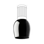 Accessory Iris Glass Front Black