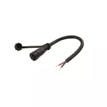 Female connector with 0.2m cable (5 poles) for power input