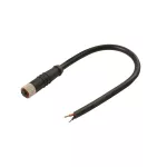 Female connector with 0.2m cable (2 poles) for power input