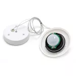 Pendant IP65 Cisne Base LED 7.1W SW 2700-3200-4000K ON-OFF White 653lm